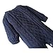 ZOEREA Toddler Infant Newborn Baby Romper Christmas Sweater Velvet Knitted Navy