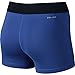 Nike Women's Pro Cool 3-Inch Training Shorts (Game Royal Blue/Black/Medium)