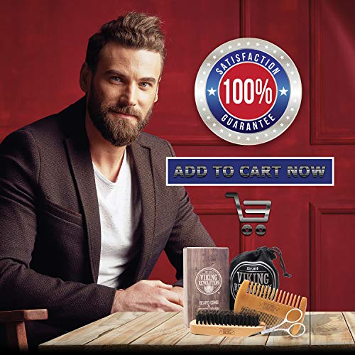 5 Beard+Comb+Brush+Set+Men