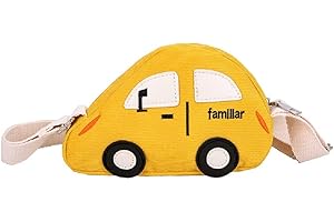 Suillty Kids Toddlers Cute Mini Car Shape Crossbody Bag Little Boys Girls Small Coin Purse Wallet Shoulder Handbags