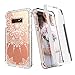 CASY MALL Case for Galaxy S10e, Slim Shockproof Series Hard PC+TPU Bumper with Front PC Cover(with Built-in Screen Protector) for Samsung Galaxy S10e 5.8 inch 2019 Release Crystal