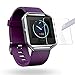 Ailun Screen Protector for Fitbit Blaze 3Pack Tempered Glass for Fitbit Blaze Smart Watch 9H Hardness Ultra Clear Anti Scratch Siania Retail Package