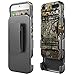 NageBee for iPod Touch 7 Case, iPod 6/5 Case w/ [HD Screen Protector] Belt Clip Holster Heavy Duty Armor Shockproof Kickstand Combo Rugged Case for Apple iPod Touch 5th / 6th / 7th Generation -Camo