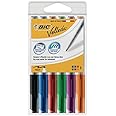 BIC Velleda 1741 Drywipe Assorted Marker Pens Bullet Tip 6 Pack | Whiteboard