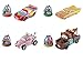 Disney/Pixar Cars Easter Set (Mater, Lightning McQueen, Ramone and Pink Buggy) 4 Vehicles