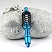 maycom Creative Hot Auto Part Model Coilover Shock Absorber Keychain Keyring Key Chain Ring Keyfob (Blue)
