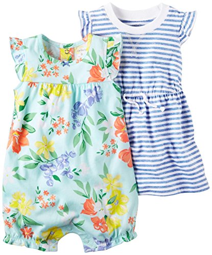 Carter s baby girls  2 pk 121h339, floral, 6m