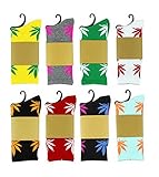 3 Pairs Marijuana Weed Leaf Warm Cotton High Sport Socks One Size