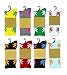 GETUBACK 3 Pairs Marijuana Weed Leaf Warm Cotton High Sport Socks One Size Random Colors