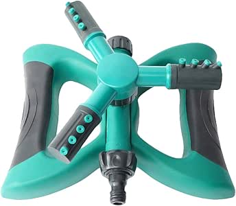 Yeeyuan Aspersor de Césped Giratorio 360º Aspersor de Agua para Jardín