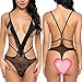 Avidlove Women Sexy Lingerie Teddy Tassel Lace Babydoll Mini Bodysuit