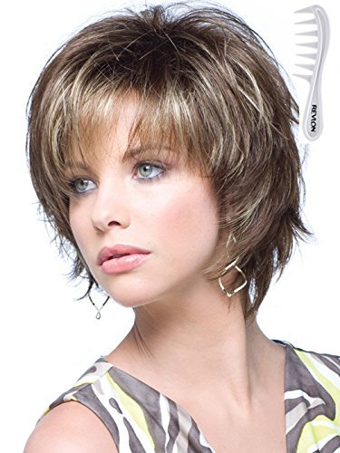 Noriko SKY Wig #1649 designed for Rene of Paris, Bundle - 2 Items: Wig and Wig Lift Comb (Color Selected: RAISIN GLAZE-H)