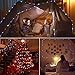 Fitybow LED Rope Lights Battery Operated String Lights 40FT 120 LEDs 8 Modes Fairy Lights with Remote Timer Outdoor Decoration Lighting for Garden Patio Party,Weddings,Christmas Décor (Multi-Color)