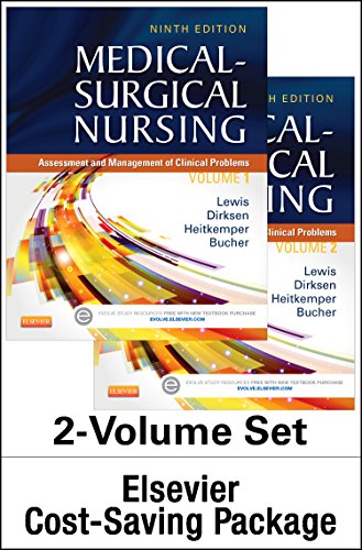 Medical-Surgical Nursing - Two-Volume Text and Elsevier Adaptive Quizzing Package, 9e