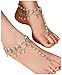 Bienvenu 2pcs Pearl Ankle Chain Bracelet Beach Wedding Foot Jewelry Barefoot Sandals Anklet Chain