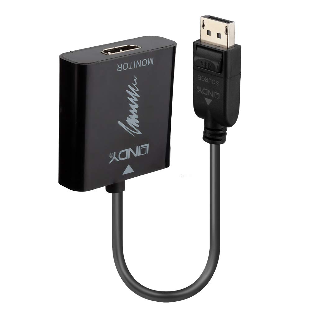 LINDY DisplayPort 1.2 to HDMI 2.0 18G Active Converter