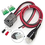 Anina 6 Pin 12AWG DC Power Cord Cable, 1M Short
