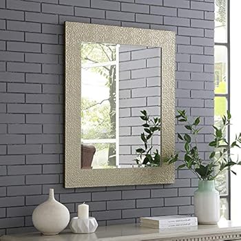 Naomi Home Mosaic Style Wall Mirror Gold