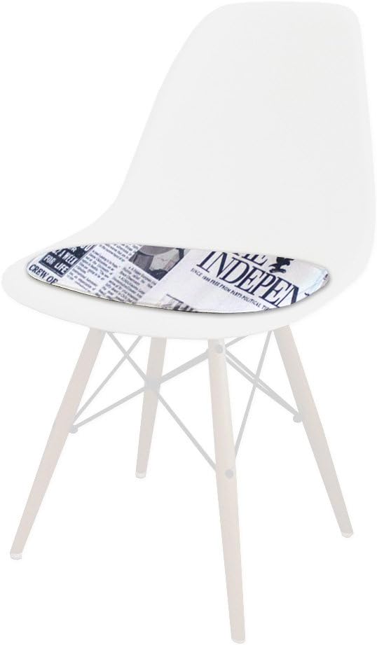 Sale ! 2 x Cushion Pad (Fabric) Perfect fit for DSW DSR inspired Chairs Newspaper Mobistyl® PADS-NE-2