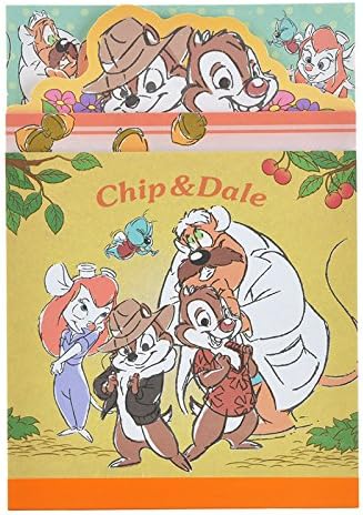 Amazon ディズニーストア 公式 メモ帳 チップとデールの大作戦 レスキュー レンジャーズ おてがみ メモ帳 文房具 オフィス用品