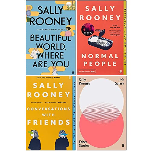 Sally Rooney Collection 4 Books Set (Beautiful World Where Are You