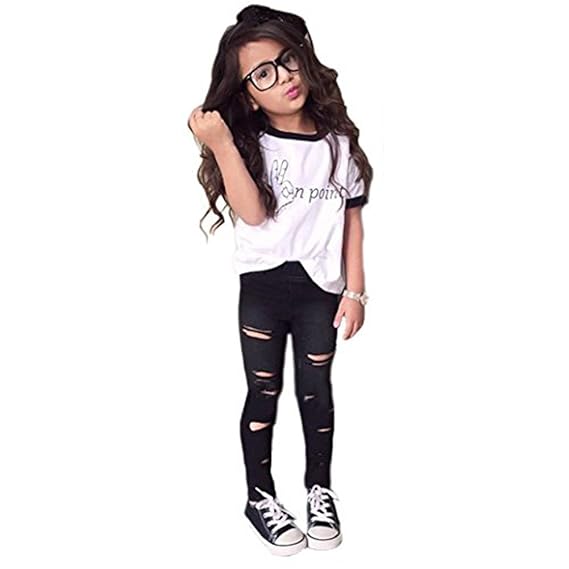 baby ripped leggings