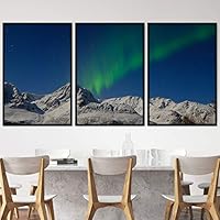 3 Piece Framed Canvas Wall Art Dayspring Canvas Prints Home Artwork Decoration for Living Room,Bedroom - 16