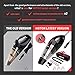 HOTOR Corded Car Vacuum, DC 12V Car Vacuum Cleaner High Power, Potable Handheld Auto Vacuum Cleaner for Car with 1 Extra Stainless Steel HEPA Filter