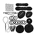 Foxnovo DIY Hair Styling Accessories Kit Set for Women Girls