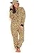 Totally Pink Women's Plus Size Warm and Cozy Plush Adult Onesie / Pajamas / Onesies