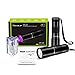 VICOUP Black Light UV Flashlight, 12 LED Blacklight Flashlights with 6 AAA Batteries, Mini Pets Urine and Stains Detector for Dogs, Bed Bug Detector(2 Pack)