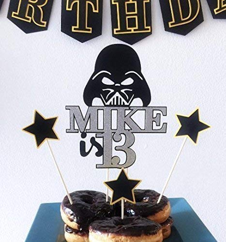 darth vader cake topper