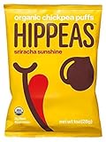 Hippeas Organic Chickpea Puffs, Sriracha Sunshine, 1 oz., 24 Count