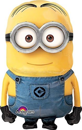 LoonBallon 62 Inch Despicable Me Minion Airwalker Balloon, Giant AirWalker, 1 Pieces