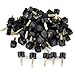 Anddas Lot60pcs (5 Different Size) High Heel Shoe Repair Tips Taps Dowel Lifts Replacement