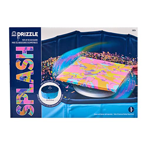 FolkArt Drizzle Pop-Up Splash Guard, Durable Tool for DIY Paint Pouring Arts an…