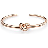 Altitude Boutique Cuff Bangle Bracelets for Women | Tie The Knot Love Bracelet for Bridesmaid Gifts | 18K Gold Plated, Adjustable Best Friend Bracelets