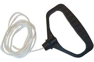 HogarTech Pull Start Starter Recoil Handle Cord Grip for ATV, Snowmobile, Snow Blower and Lawn Mower 7723 – Plastic + Rope Co