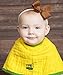 Cotton Muslin Baby Bib Set By Farm Baby: Green And Yellow Large Burp Cloths For Babies And Toddlers 0-18 Months, Soft And Comfortable, Hypoallergenic For Sensitive Skin, Ultra Absorbent