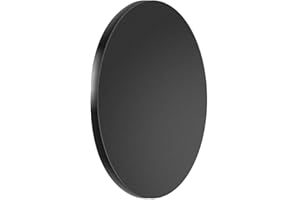 SALUINOKI 1/4 Round Steel Plate Base 12 inch Diameter, A36 Steel Plates Sheet Hot Rolled Weldable Circle (1 Pack)