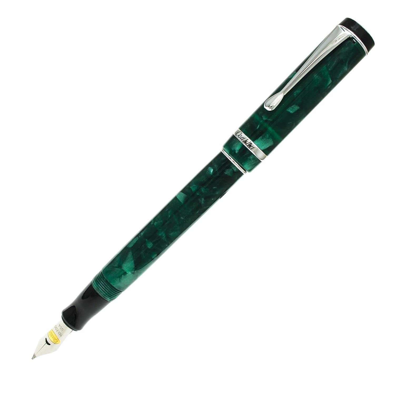 Conklin Duragraph Fine Nib Fountain Pen - Forest Green CK71321