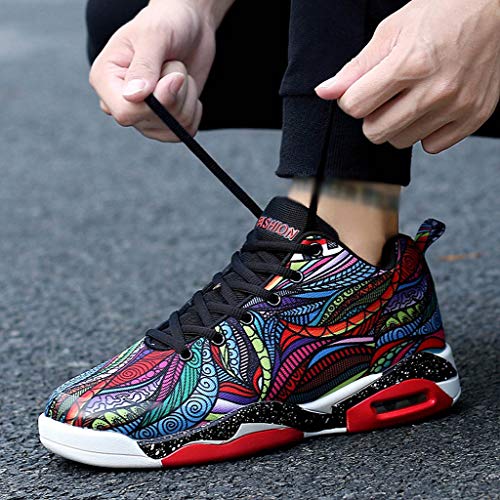 51fecmZZF4L Zapatillas para Hombre - Zapatos Deportes Baloncesto Senderismo Running Andar Zapatos Amortiguadores de Colchón de Aire… Zapatillas para Hombre - Zapatos Deportes Baloncesto Senderismo Running Andar Zapatos Amortiguadores de Colchón de Aire… - Imagen 5