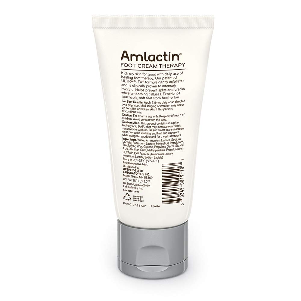 AmLactin Foot Repair Foot Cream Therapy Smooths Rough, Dry Feet