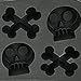 HDE Skull & Crossbones Jolly Roger Pirate Ice Cube Tray
