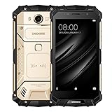 DOOGEE S60, Outdoor Phones - Android 7.0-5.2'' FHD Screen - IP68 Waterproof Dustproof Shockproof - Helio P25 Octa-core - 5580mAh - 6GB RAM + 64GB ROM - 8MP+21MP - Gold