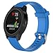 Compatible for Garmin Vivoactive 3, 20mm Silicone Replacement Wristband Quick Release WatchBand Strap Band Wristband for Garmin Vivoactive 3/vivomove HR/Forerunner 245/Venu Sq