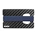 Knox Carbon Fiber Money Clip Wallet for Men, Card Holder With Bottle Opener RFID Blocking, 2 single card wallets