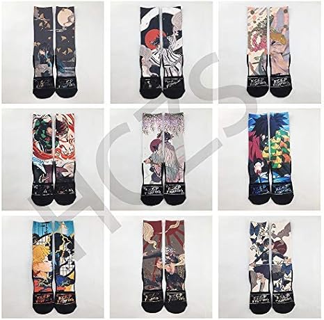 Amazon Co Jp 鬼滅の刃 靴下 ソックス 竈門 炭治郎 我妻善逸 栗花落カナヲ 胡蝶 しのぶ 富岡義勇 時透無一郎 小芭内 甘露寺蜜璃 宇髄天元 長い靴下 ショート靴下 メンズソックス レディースソックス スポーツ 綿 通気 減摩 くるぶし ショート 春夏秋冬 通学 通勤 人気