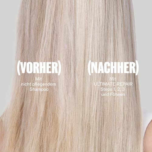 – Wella Ultimate Repair Shampoo – Tiefenreinigungsshampoo mit Metal-Purifier-Technologie – reparierendes Feuchtigkeitsshampoo – 1 l