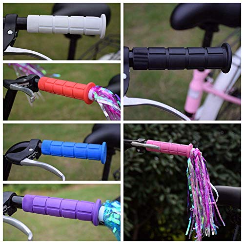 image for SAPLIZE Bike Handlebar Grips, for Kids Girls Boys Bikes, Balance Bikes